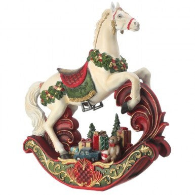 21" Resin Rocking Horse