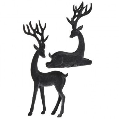 Resin Flocked Deer (Various Styles)