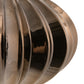 5.7" Mocha Shiny Onion Ornament