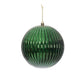 6" Midnight Green Mercury Lined Ball Ornament