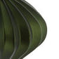 6" Moss Green Matte Onion Drop