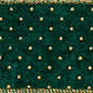 Green w/ Gold Dots Ribbon