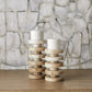 Emora Pillar Candleholders, Set of 2