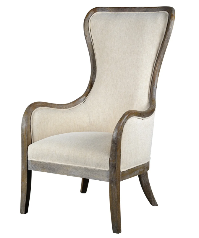 Cleveland Chair, French Linen