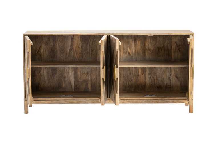 Brookline 4 Door Mango Sideboard