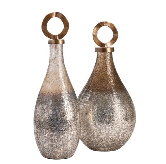 Annalisa Covered Vases with Lid (Various Sizes)