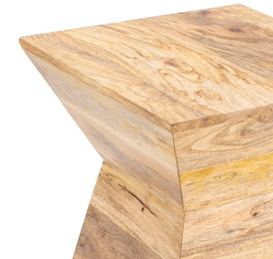 Bengal Manor Wood Shaped Accent Table