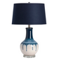 Reynolds Table Lamp, Blue