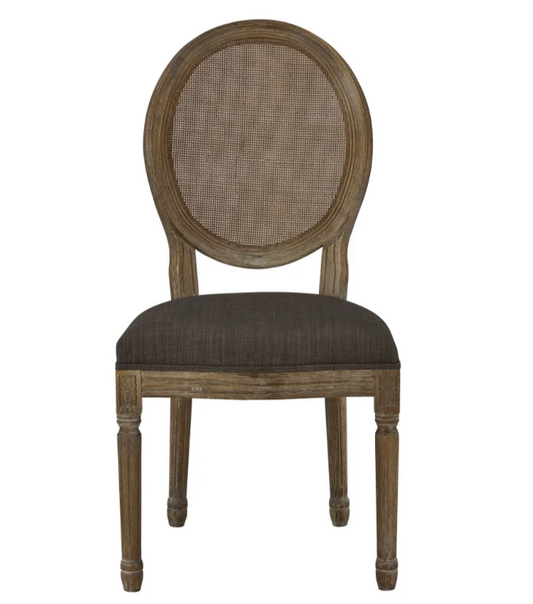 Round Maxwell Dining Chair, Urban Bark