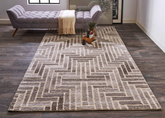 Asher Rug, Taupe/Natural (Various Sizes)