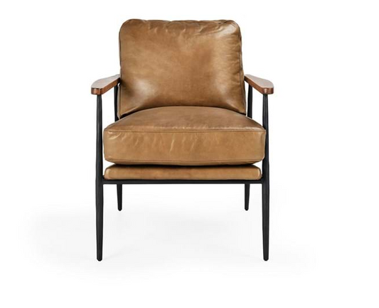 Christopher Club Chair, Camel