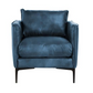 Abigail Club Chair, Blue