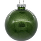 Moss Green Glitter Clear Ball Ornament (Various Styles)