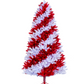 7.5' Candy Cane LED Tree, 700PW-Red