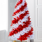 7.5' Candy Cane LED Tree, 700PW-Red