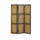 Brown Wood Hinged Partition