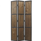 Brown Wood Hinged Partition