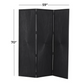 Black Mango Wood Hinged Partition