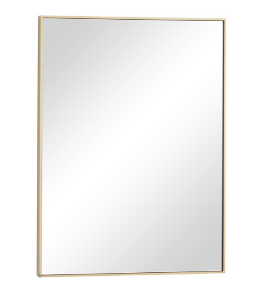 Gold Wood Wall Mirror