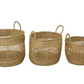 Brown Seagrass Basket (Various Sizes)