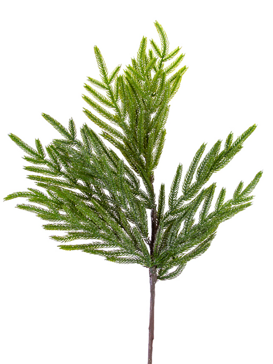 36" Fir Pine Green Branch w/Light Ice