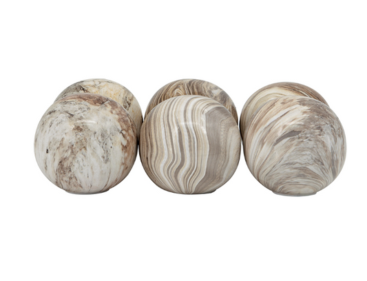 Marble Ball Accent, Set of 3