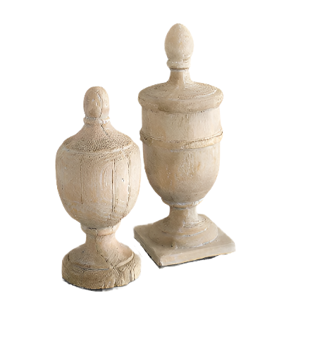 Decorative Finial, Set of 2