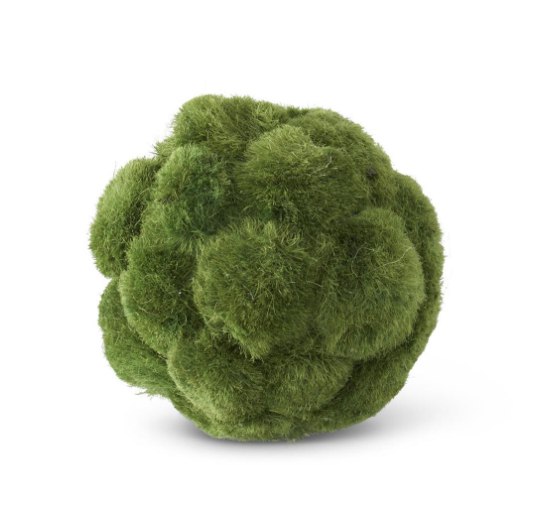 3.75" Green Sisal Moss Ball
