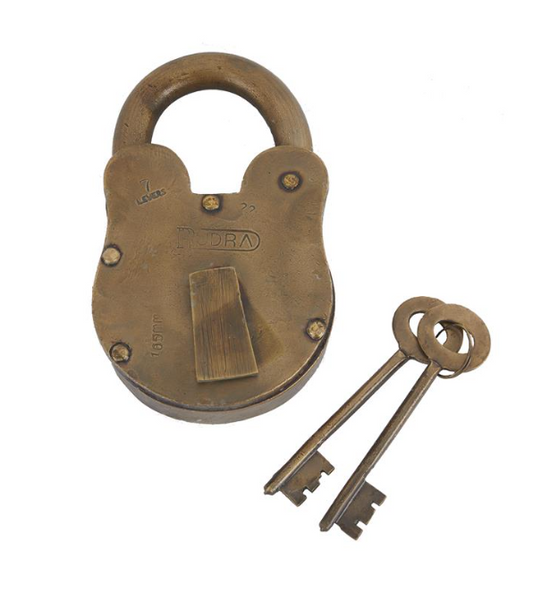 Brass Metal Lock & Key