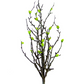 33" Blooming Leaf Branch, Green