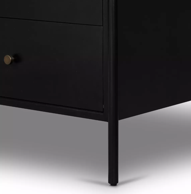 Soto 8 Drawer Dresser, Black