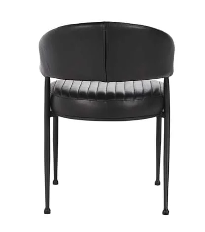Umbria Dining Chair, Jet Black