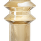 Clear Amber Vase