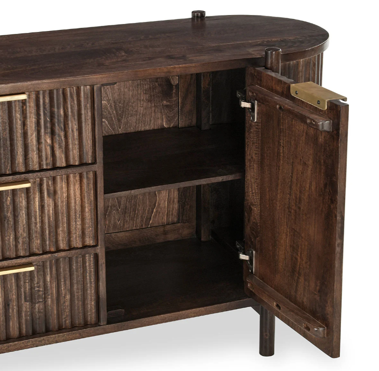 Redford Mango Wood Console/Cabinet