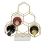 Gold Marble Wine Rack