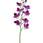 27" Real Touch Dendrobium Orchid, Purple