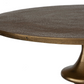 Flight Accent Table, Brass