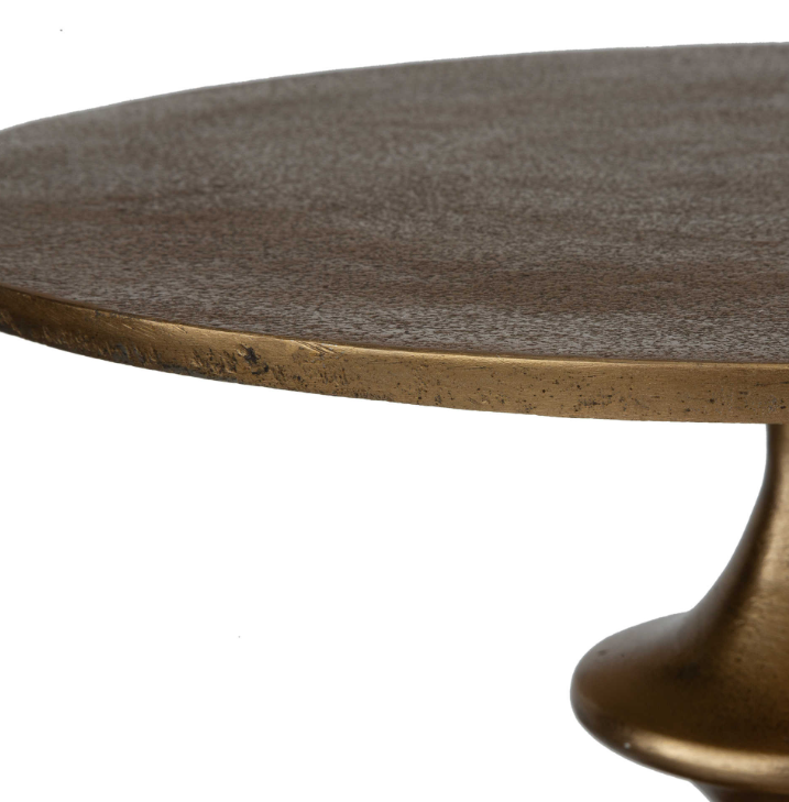 Flight Accent Table, Brass