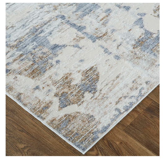 Laina Rug, Blue/Ivory (Various Sizes)