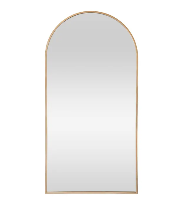 Pierson Oversized Metal Wall Mirror, Gold