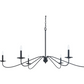 Hunter Chandelier, Black