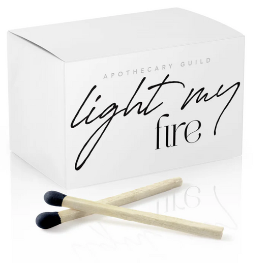 Light My Fire Matches Refill Pack, White Stick w/Black Tip