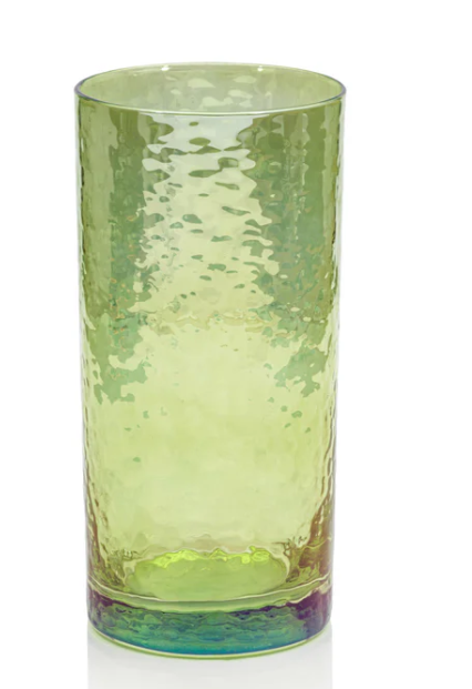 Aperitivo Highball Glass, Luster Green