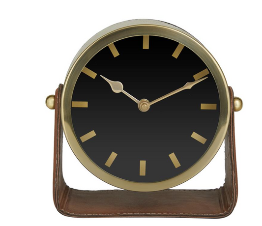 Gold Metal Clock