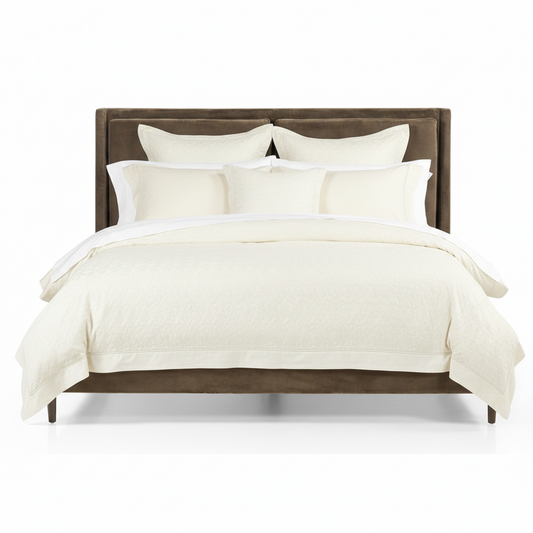 Potter King Bed, Olive Velvet