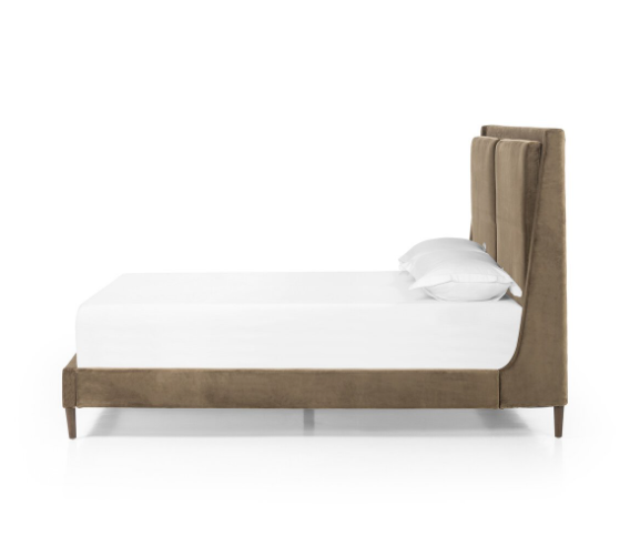 Potter King Bed, Surrey Olive