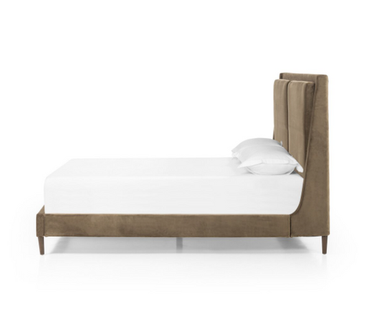 Potter King Bed, Surrey Olive