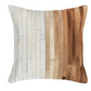 Meru Hide Pillow, Tan/Multi