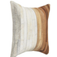 Meru Hide Pillow, Tan/Multi