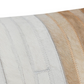 Meru Hide Pillow, Tan/Multi